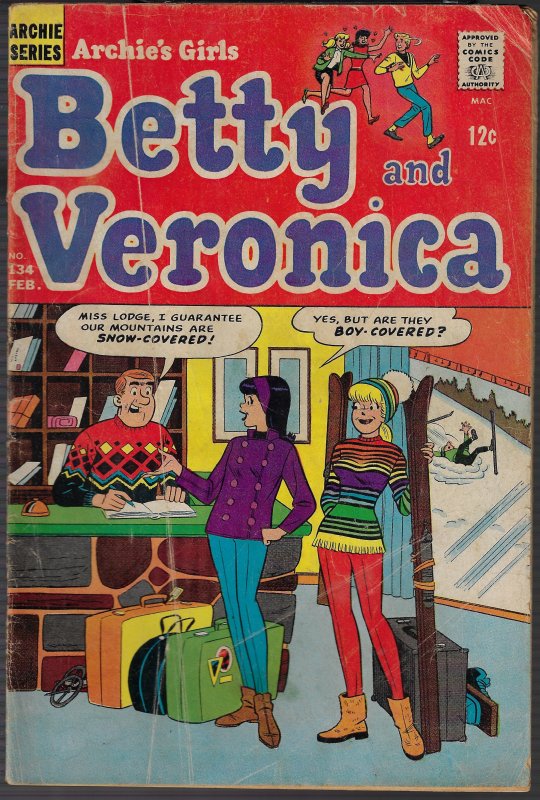 Betty and Veronica #134 (Archie, 1967) VG