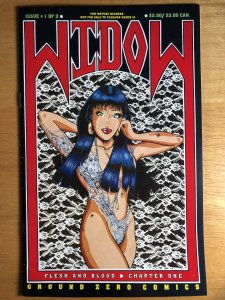 Widow: Flesh and Blood #1 (1992) Indie Horror Ground Zero Comics