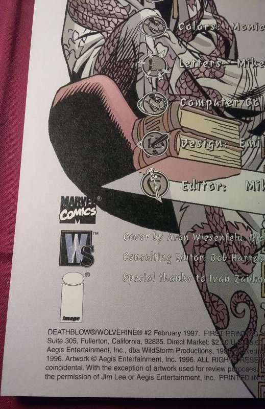 Deathblow / Wolverine #2 (1997)