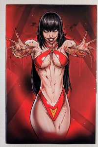 VAMPIRELLA STRIKES #12 NM NATE MELENDEZ AMAZING CON VIRGIN VARIANT EXCLUSIVE!!