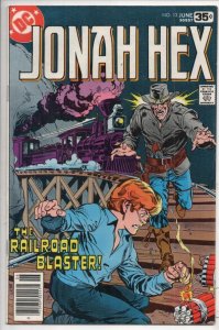 JONAH HEX #13, VF+, Scar face, RailRoad Blaster, TNT ,1977 1978 more JH in store