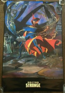 DOCTOR STRANGE Marvel Poster, Kevin Nowlan, 1983, 34 x 22