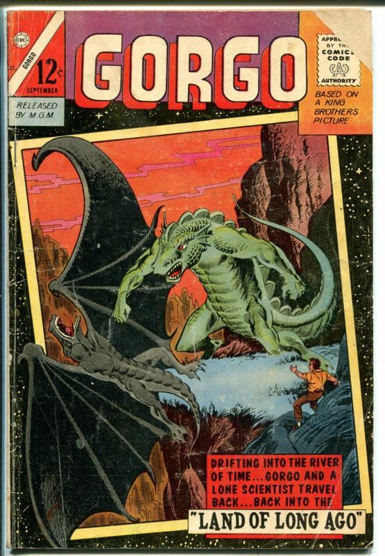 Gorgo #23-1965-Charlton-final issue-based on the MGM movie-horror-GOOD