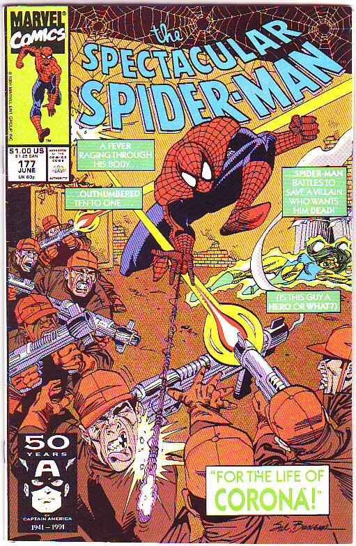 Spider-Man, Peter Parker Spectacular #177 (Aug-91) NM/NM- High-Grade Spider-Man