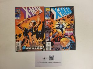 2 X-Man Marvel Comic Books #34 35 17 TJ11