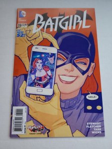 Batgirl, Vol. 4 Issue 39 Harley Quinn Variant Cover B - Batgirl  vs Burnside 