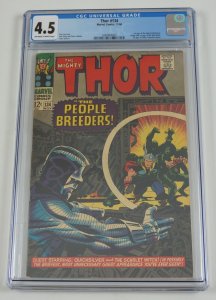 Thor #134 CGC 4.5 - 1st appearance High Evolutionary - GotG Vol 3 movie - 1966 