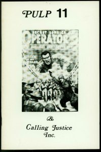 Pulp #11 1978-Operator #5 - Calling Justice INC- Fanzine VF