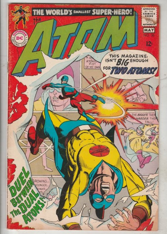 Atom, The #36 (May-68) GD/VG Affordable-Grade The Atom