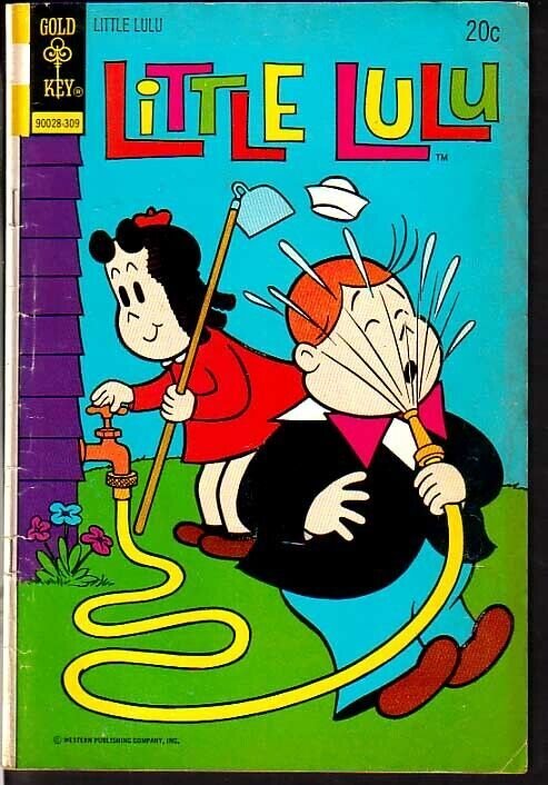 MARGE'S LITTLE LULU #214-GOLD KEY IMPRINT-TUBBY G/VG