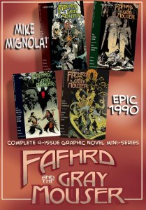 FAFHRD and the GRAY MOUSER 1 - 4 (1990-91) 8.5VF+  Complete Run! Mike Mignola!