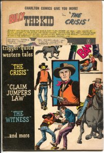 Billy The Kid #22 1960-Charlton-John Severin-Rocky Lane-P