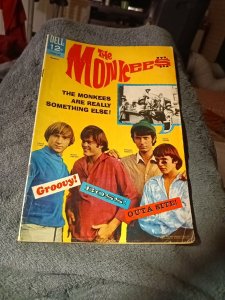 The Monkees #1 Dell Comics Comic Book 1967 Silver Age Music Photo Cover Artist