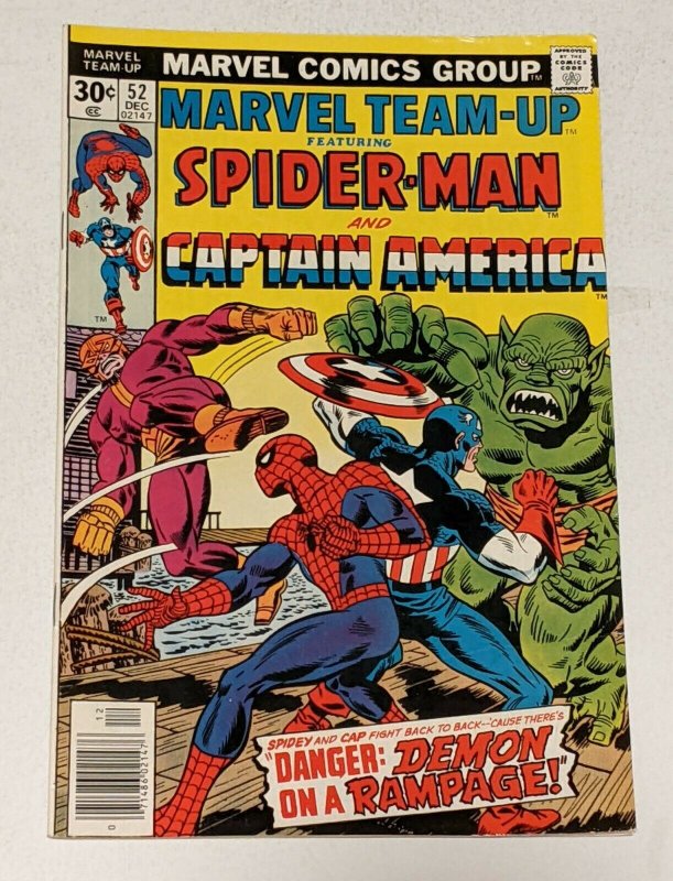 Marvel Team-Up #52 (Dec 1976) VG/FN 5.0 Captain America 