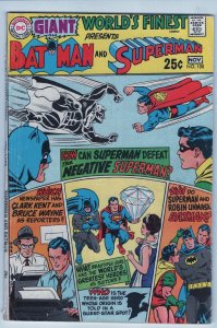 WORLD’S FINEST #188 - 2.5 - OW- W - Superman - Batman  - 64 Pages