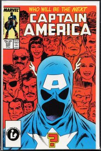 Captain America #333 (1987) Captain America [Key Issue]