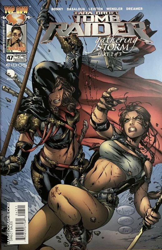 Tomb Raider #47 (2004) regular and variant cover