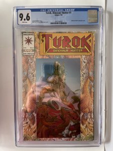 TUROK DINOSAUR HUNTER #1 CGC 9.6 EMBOSSED RED FOIL & CHROMIUM COVER VALIANT 1993