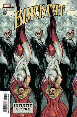 Black Cat #9 Pepe Larraz Cover Marvel Comics 2021  