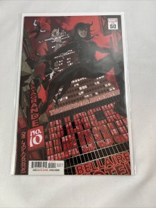 Black Widow #10 Marvel Comics 2022 Sexy Adam Hughes Cover Thompson Casagrande 