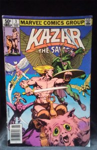 Ka-Zar the Savage #3 1981 Marvel Comics Comic Book