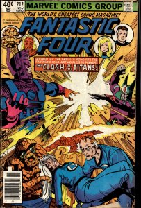 Fantastic Four #212 (1979) Fantastic Four