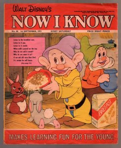 Walt Disney's Now I Know #48 1973-U.K-Dopey-G