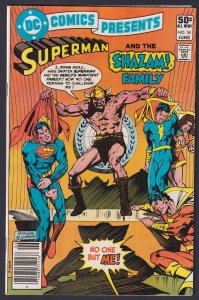 DC Comics Presents #34 1981 DC Shazam Family 6.0 Fine