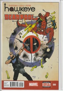 Hawkeye vs Deadpoos 000 Duggan Lolli Peter Marvel eaw