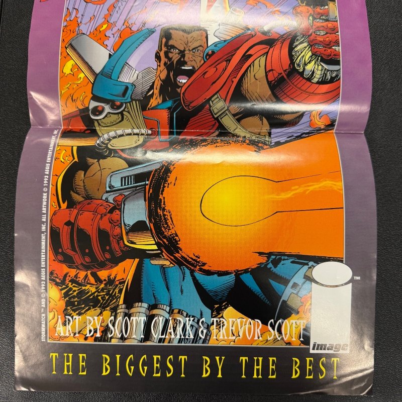 Stormwatch Preview Comic Pinup Poster Image 1993 13 ET14