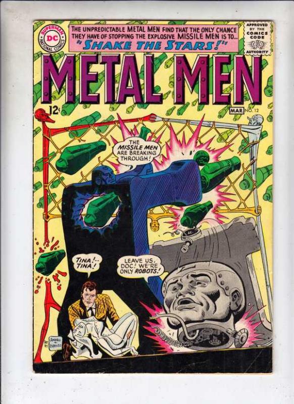 Metal Men #12 (Mar-65) FN Mid-Grade Metal Men (Led, Tina, Tin, Gold, Mercury,...