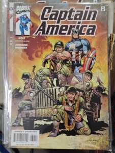 Captain America Vol 3 #32  2000 marvel  steve rogers  nick fury howling commando