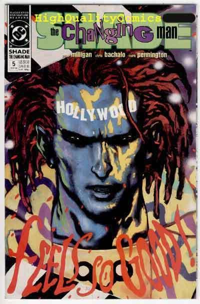 SHADE #5, NM+, Vertigo, Peter Milligan, Hollywood, 1990, more in store