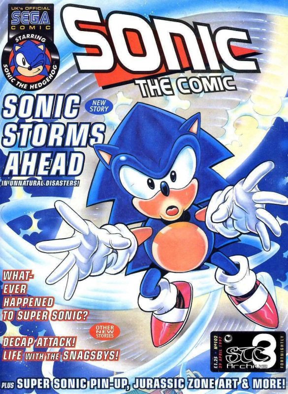 Sonic the Comic #14 VG; Fleetway Quality, low grade - Hedgehog - we  combine shi