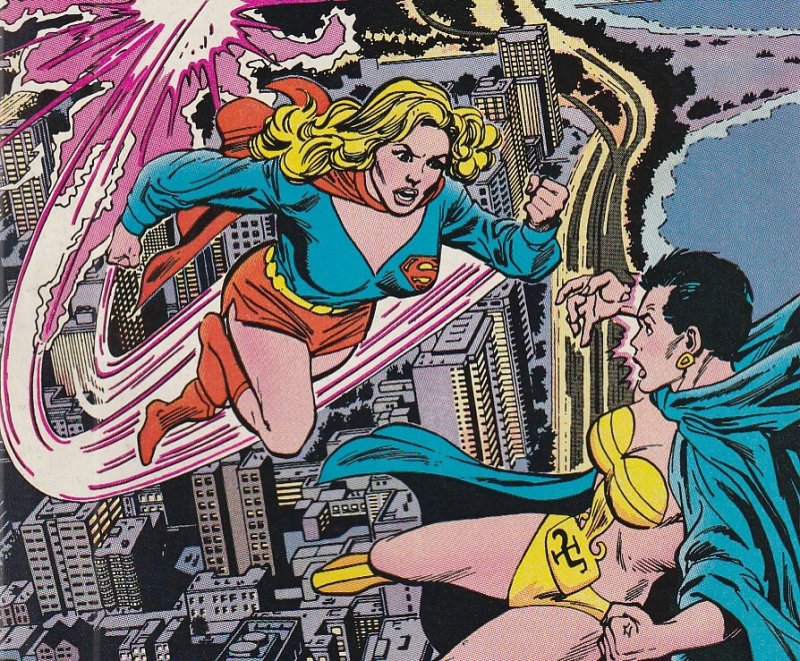 Daring New Adventures of Supergirl # 2 1st Appearance of Suicide Squad's PSI !