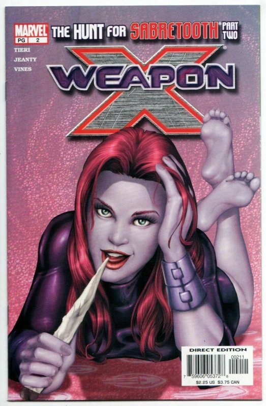 Weapon X #2 (Marvel, 2002) NM