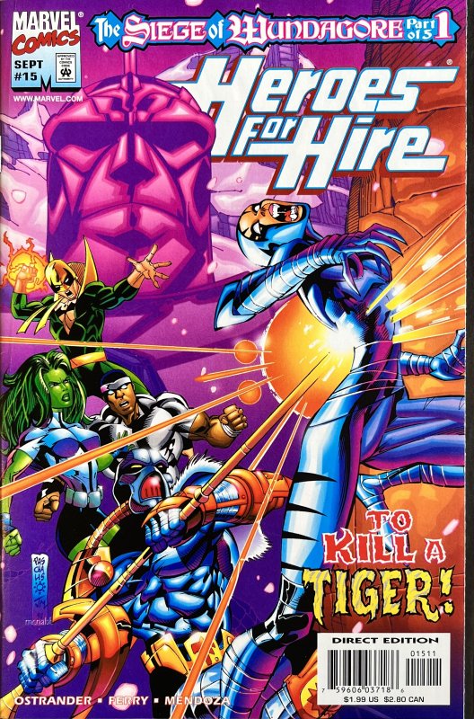 Heroes for Hire #15 (1998) NM Condition