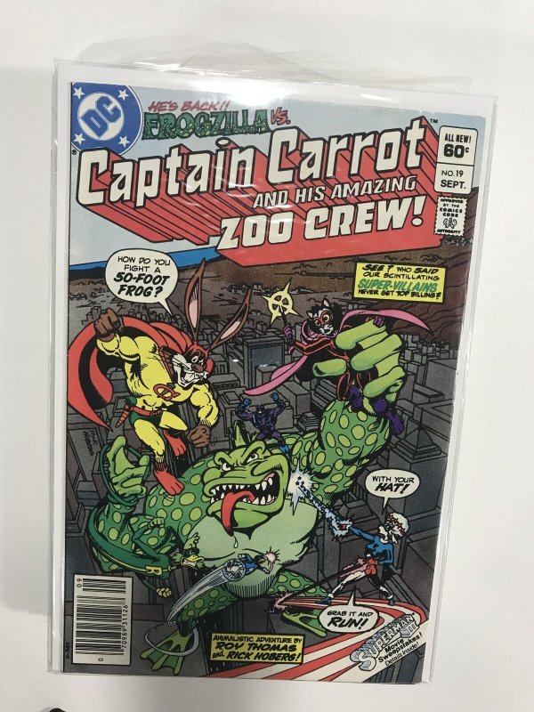 Captain Carrot and His Amazing Zoo Crew #19 (1983) NM10B212 NEAR MINT NM