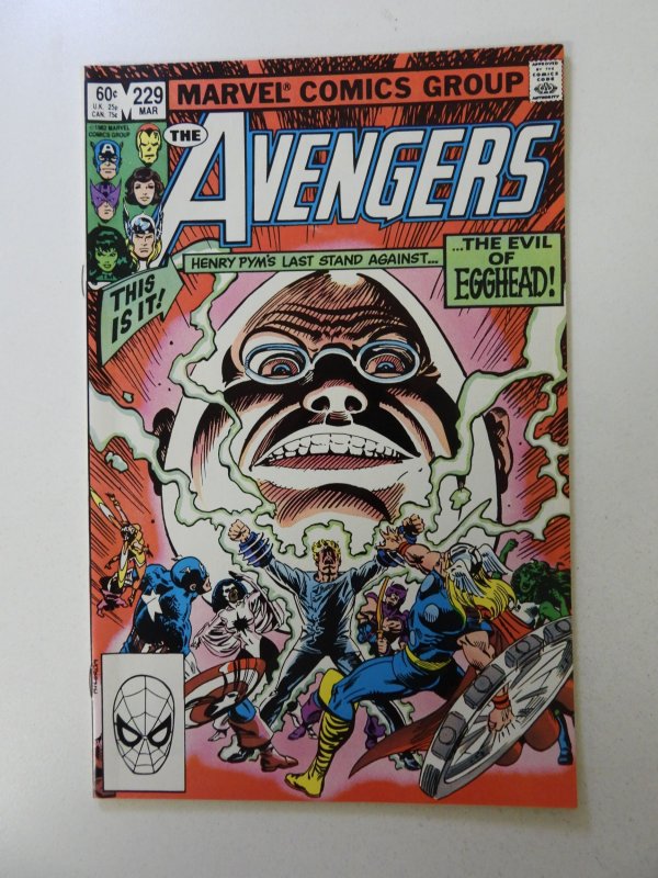 The Avengers #229 (1983) VF+ condition