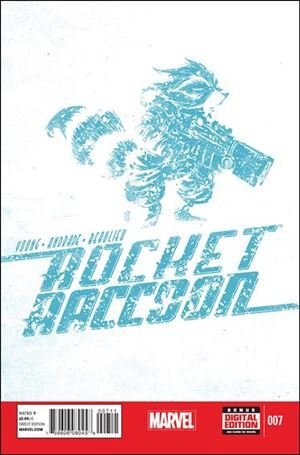 Rocket Raccoon (2014) 7-A Skottie Young Cover VF/NM