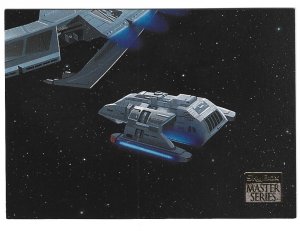 1993 Skybox Star Trek Master Series #25 Deep Space Nine Runabouts