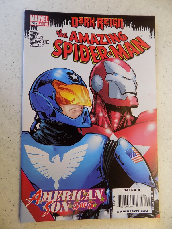 AMAZING SPIDER-MAN END AMERICAN SON # 599