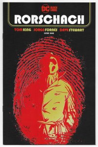 Rorschach #1 Fornes Main Cvr (DC, 2020) NM