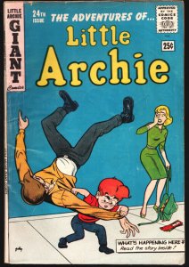 Little Archie #24 1962-Archie-Giant edition-Violence-horror-Robot story-Bob B...