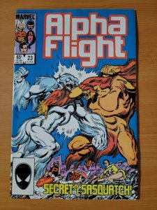 Alpha Flight #23 Direct Market Edition ~ NEAR MINT NM ~ 1985 Marvel Comics