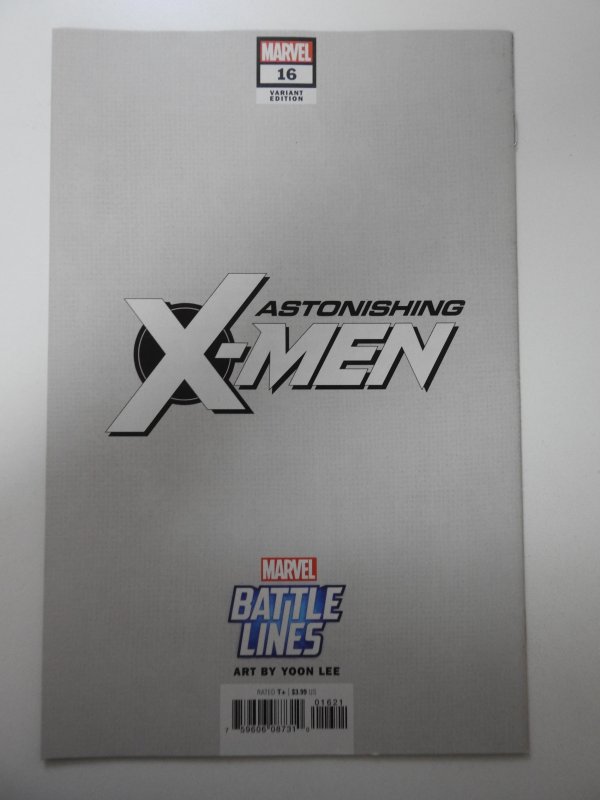 Astonishing X-Men #16 Marvel Battle Lines - Yoon Lee (Thanos) Variant (2018)