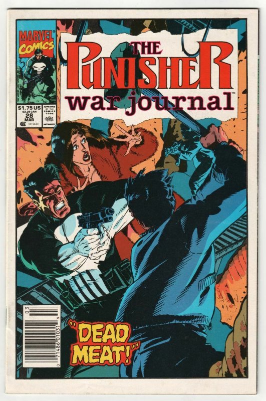 Punisher War Journal #28 (Marvel, 1991) VG