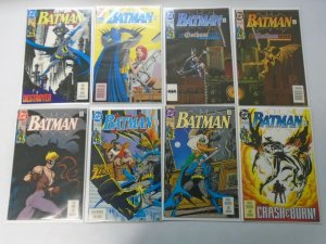 Batman comic lot 42 different from #450-499 avg 6.0 FN (1990-93)