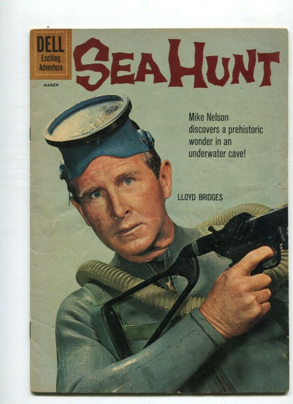 Sea Hunt 8  VG+ Lloyd Bridges photo cover (Dell Jan.-Mar. 1961)