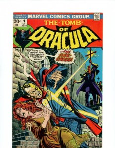 Tomb Of Dracula #9 - Gene Colan, Vince Colletta, Artie Simek Art. (6.0/6.5) 1973